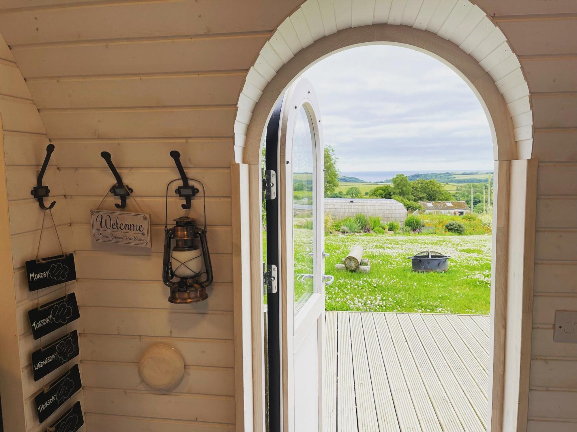 Clotted Cream -Lydcott Glamping, Cornish Sea Views Villa Looe Eksteriør billede