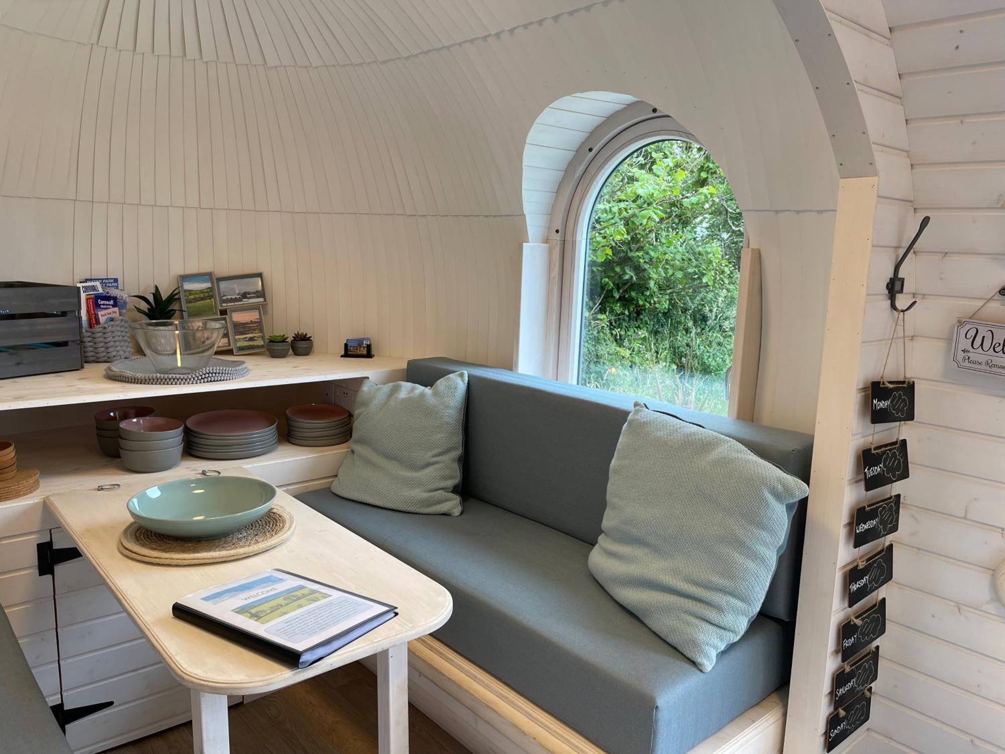 Clotted Cream -Lydcott Glamping, Cornish Sea Views Villa Looe Eksteriør billede