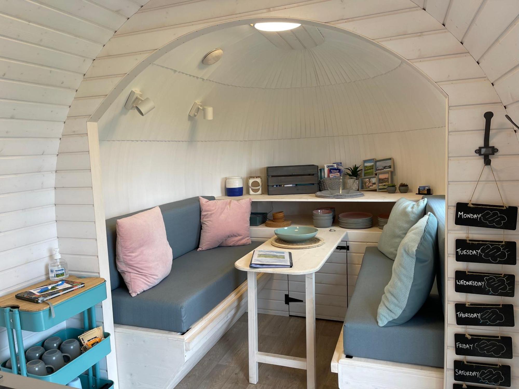 Clotted Cream -Lydcott Glamping, Cornish Sea Views Villa Looe Eksteriør billede